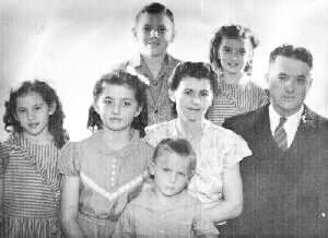 Garrett Family, about 1947
